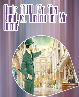 Mr green einzahlungsbonus Austrian