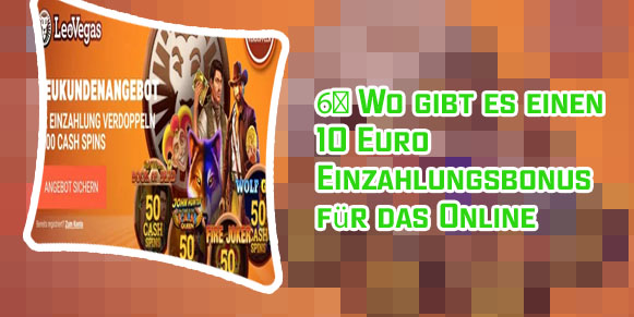 Online casino bonus ab 10 euro einzahlung